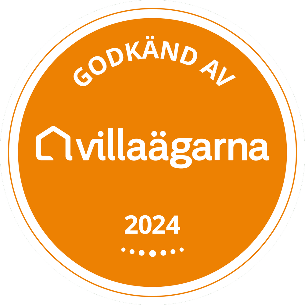 Godkänd av villaägarna 2024 ikon